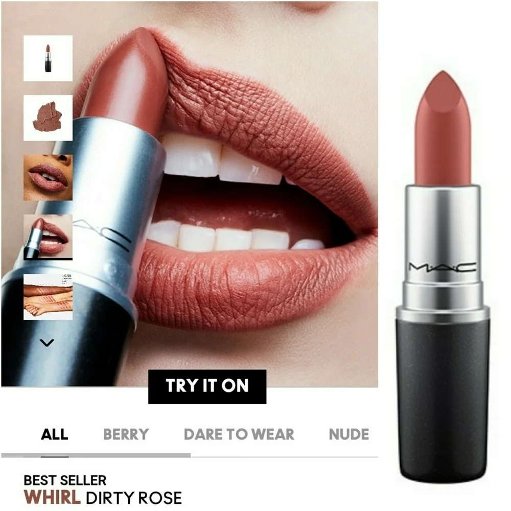 MAC // ltd ed travel exclusive mini lipstick set cosmetic bag & 5 bold colors